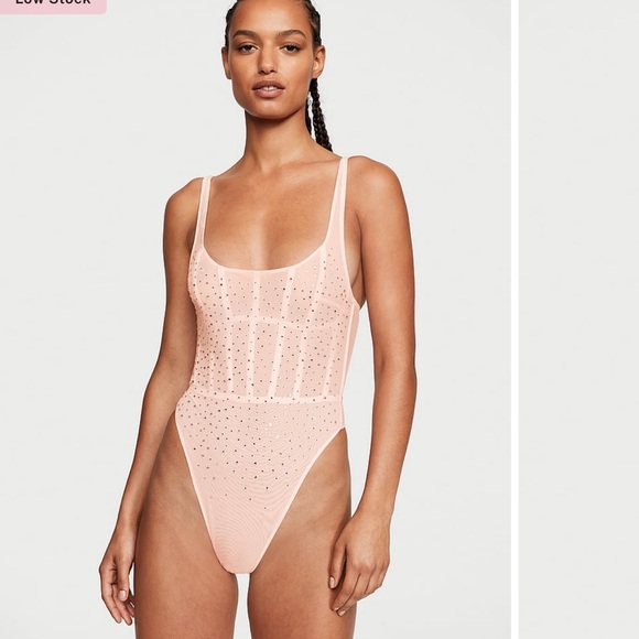 VICTORIA’S SECRET | Sugar Coated Rhinestone Wicked Corset Teddy - Picture 3 of 3